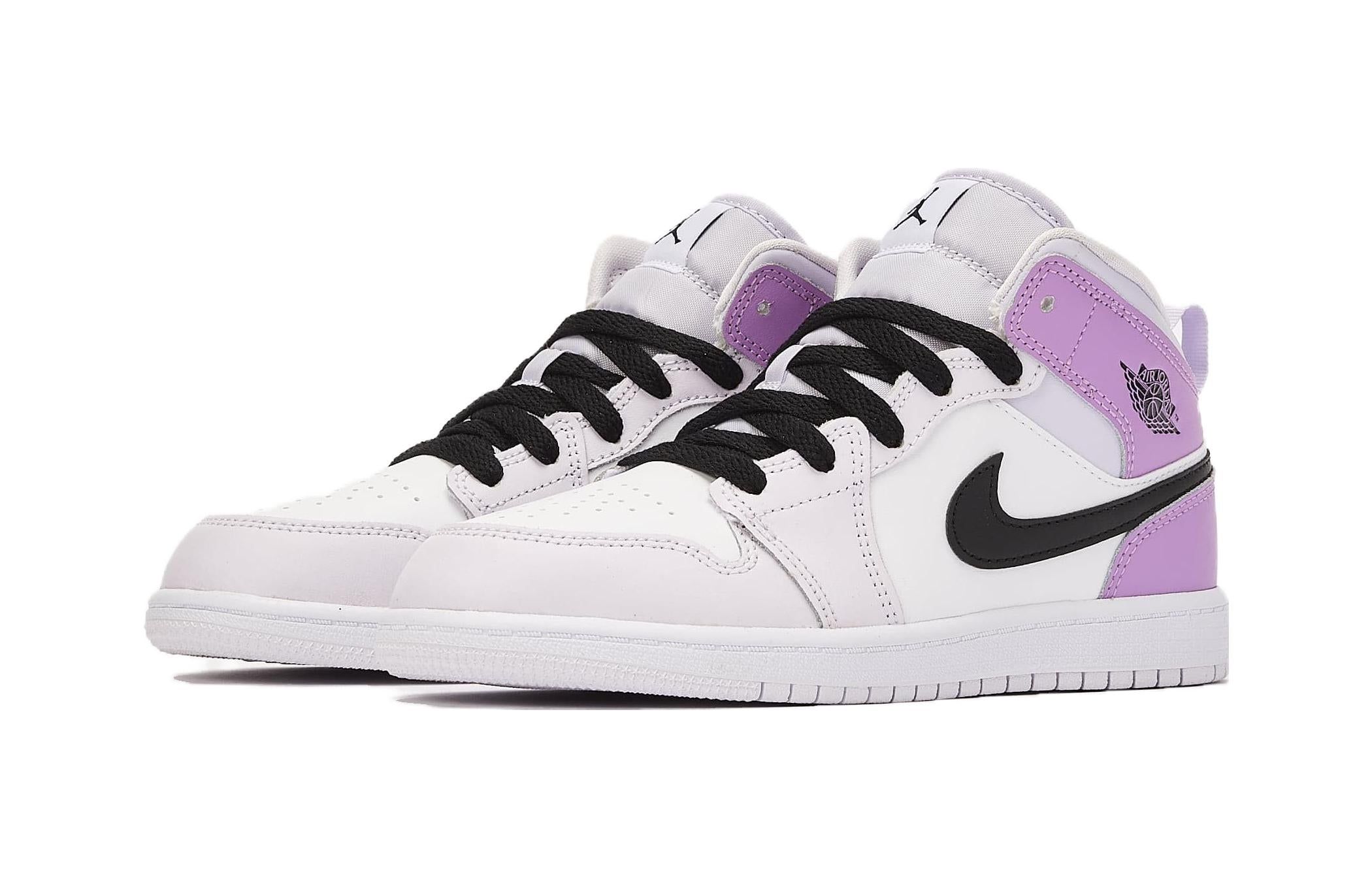 (PS) Air Jordan 1 Mid 'Barely Grape' DQ8424-501 sold by KicksCrew product image thumbnail 2
