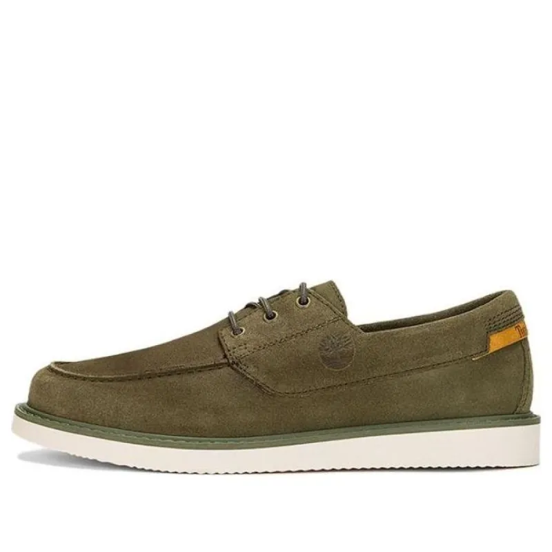 Timberland Newmarket II Boat Shoes 'Lichen Green' A5RDC sold by KicksCrew