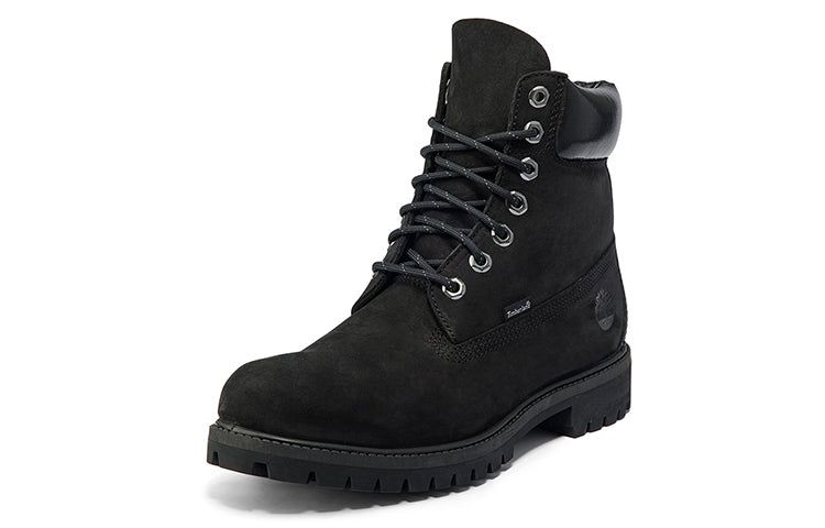 Timberland Premium 6 Inch Waterproof Wide-Fit Boot 'Black Nubuck' A2HMVW sold by KicksCrew product image thumbnail 3