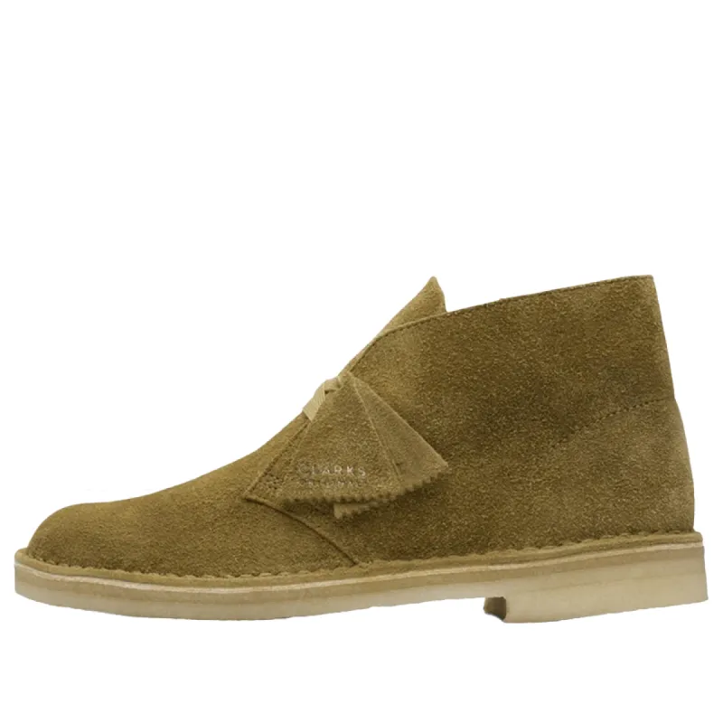 Clarks Desert Boots Suede 'Mid Green' 26174056 sold by KicksCrew
