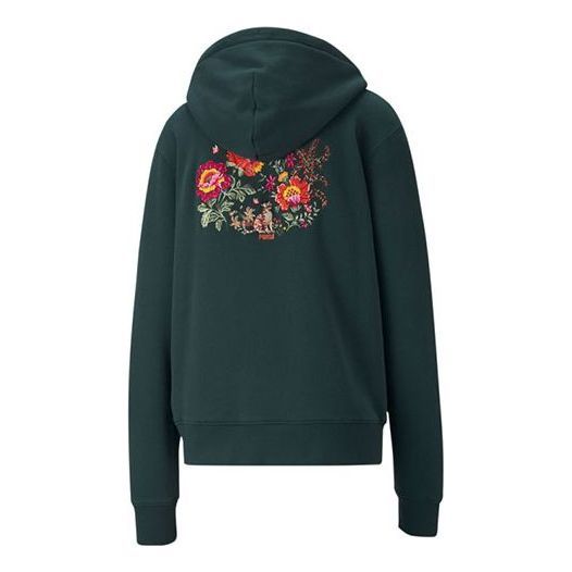 (WMNS) Puma x Liberty Hoodie 'Green' 533258-80 sold by KicksCrew