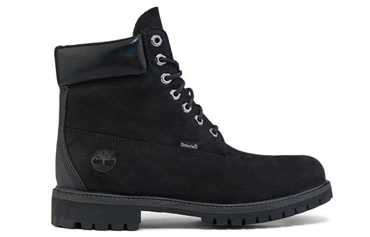 Timberland Premium 6 Inch Waterproof Wide-Fit Boot 'Black Nubuck' A2HMVW sold by KicksCrew product image thumbnail 2