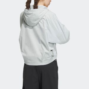 (WMNS) Adidas City ESC Woven Jackets 'Grey' IP7036 sold by KicksCrew
