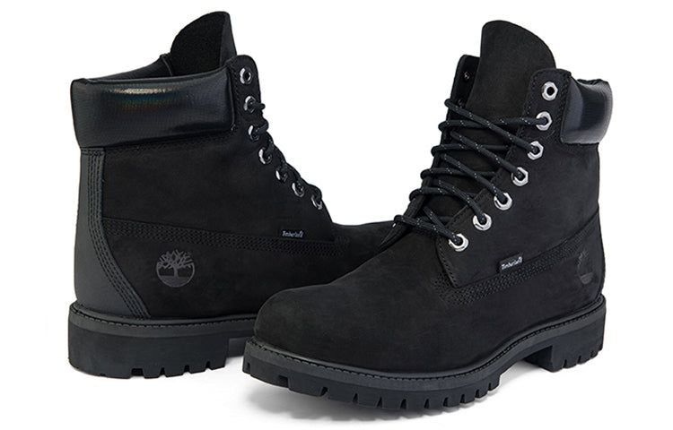 Timberland Premium 6 Inch Waterproof Wide-Fit Boot 'Black Nubuck' A2HMVW sold by KicksCrew product image thumbnail 5