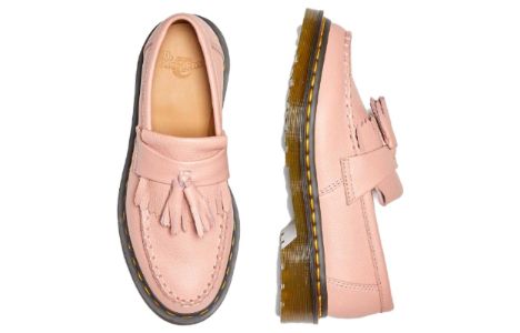 (WMNS) Dr.Martens Adrian Virginia Leather Tassel Loafers 'Peach Beige' 22760329 sold by KicksCrew