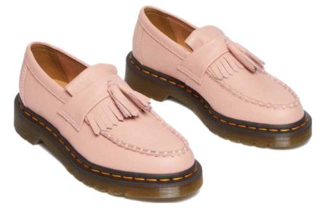 (WMNS) Dr.Martens Adrian Virginia Leather Tassel Loafers 'Peach Beige' 22760329 sold by KicksCrew