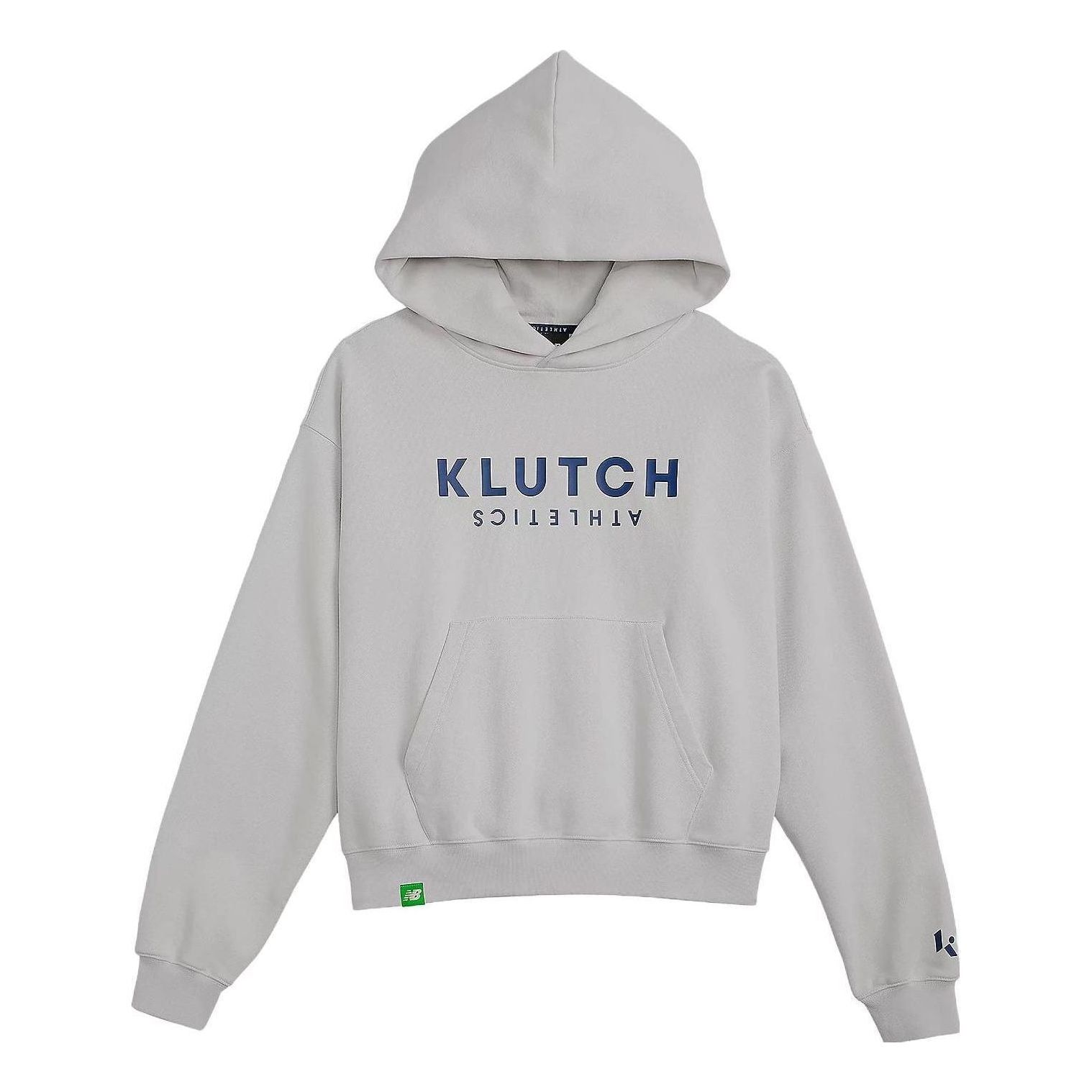 New Balance x Klutch Fleece Hoodie 'Ash Heather' MT31590-GYM sold by KicksCrew