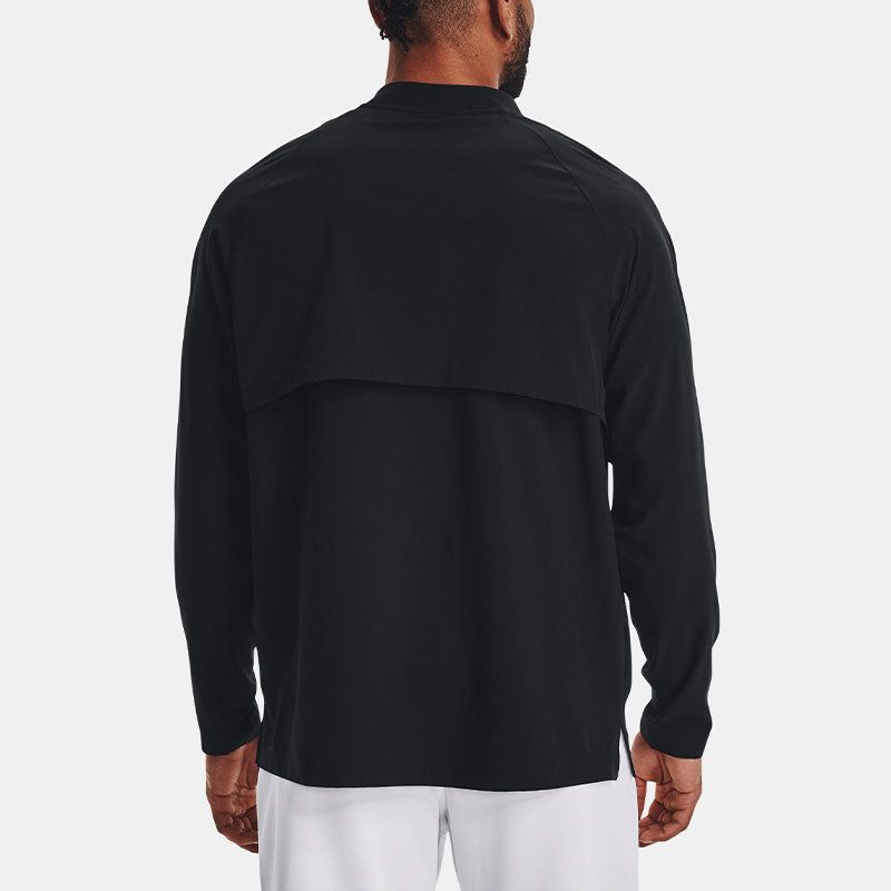 Under Armour Utility Long Sleeve Cage Jacket 'Black' 1375656-001 sold by KicksCrew product image thumbnail 4