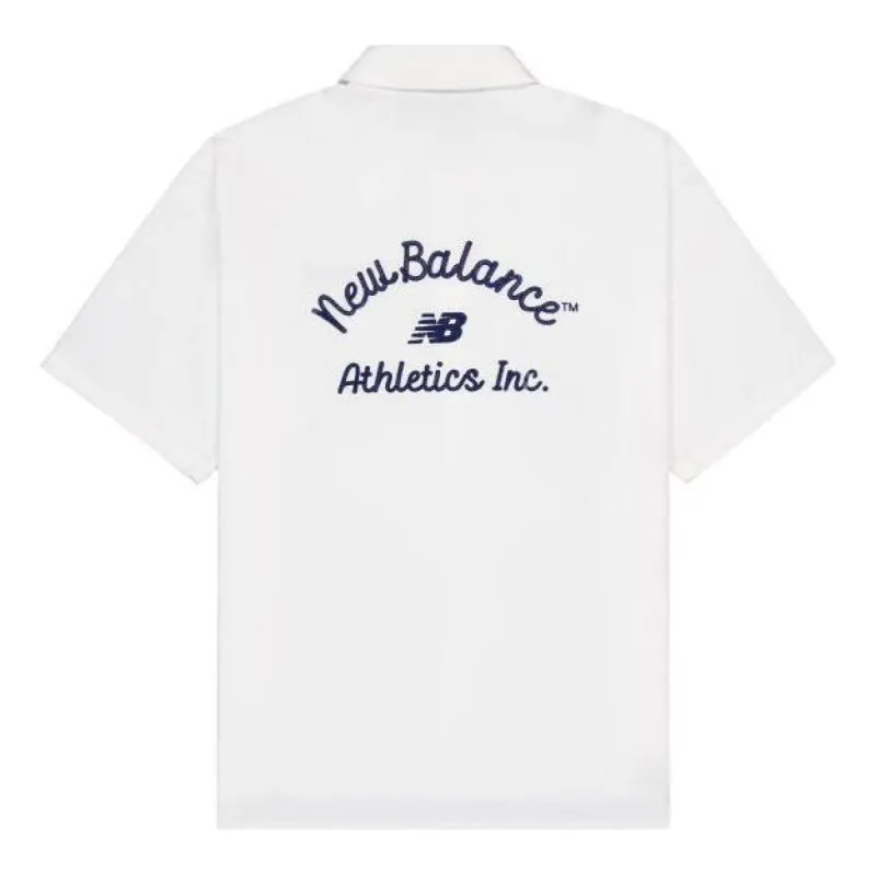 New Balance Athletics Sports Club Shirt 'White' NAE22161-WT sold by KicksCrew