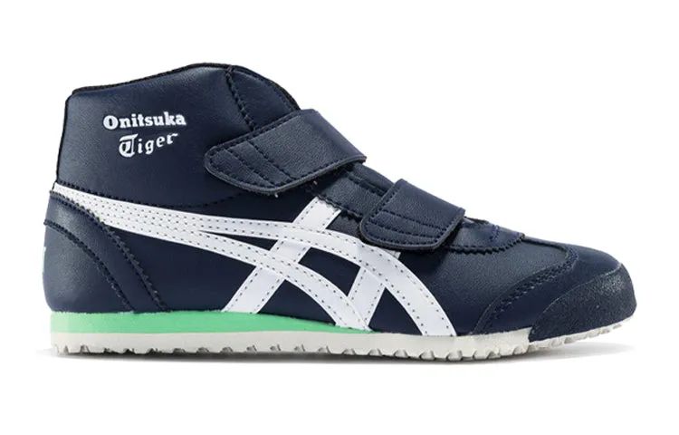 (PS) Onitsuka Tiger Mexico Mid Runnner Sneakers 'Navy' 1184A031-400 sold by KicksCrew product image thumbnail 2