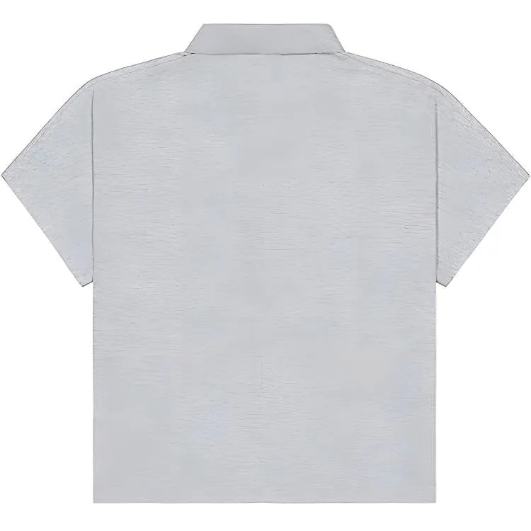 (WMNS) New Balance Short Sleeve Polo 'Grey' NFE21032-MGR sold by KicksCrew product image thumbnail 2