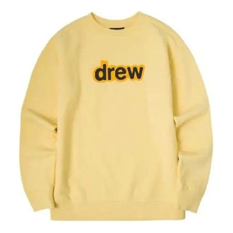 Drew House Secret Crewneck Sweatshirt 'Yellow' DR-SS20-73 sold by KicksCrew