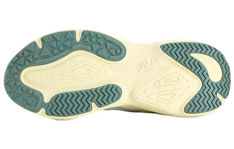 (WMNS) FILA FUSION Conch DX Sneakers 'White Yellow' T12W321107FFC sold by KicksCrew product image thumbnail 4