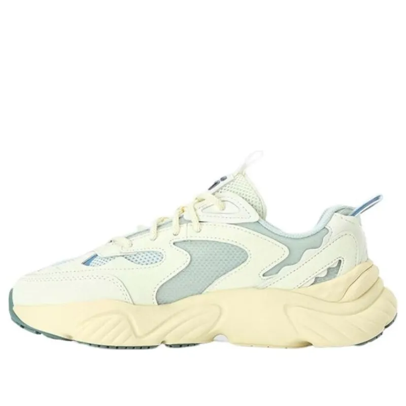 (WMNS) FILA FUSION Conch DX Sneakers 'White Yellow' T12W321107FFC sold by KicksCrew