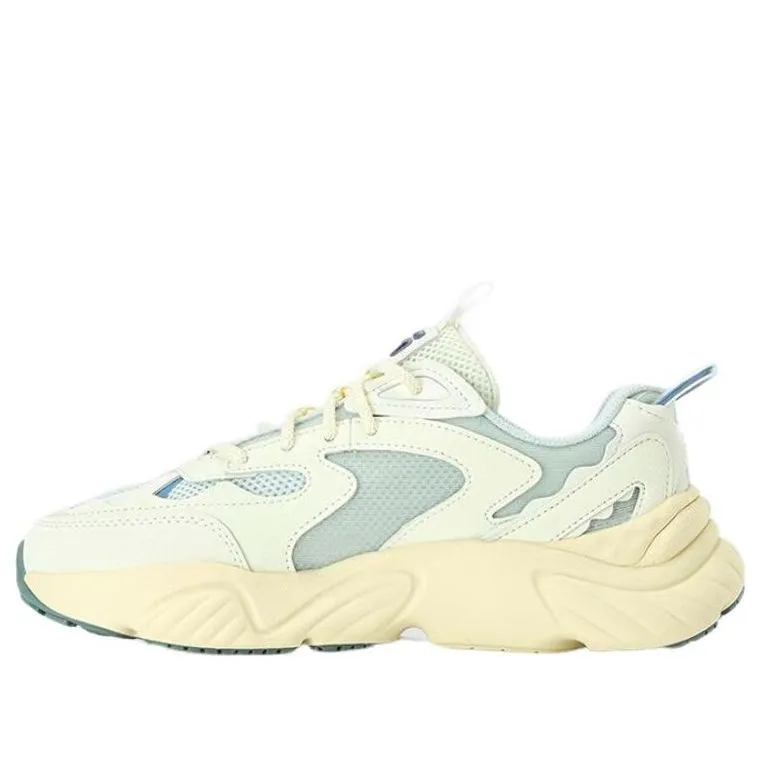 (WMNS) FILA FUSION Conch DX Sneakers 'White Yellow' T12W321107FFC sold by KicksCrew