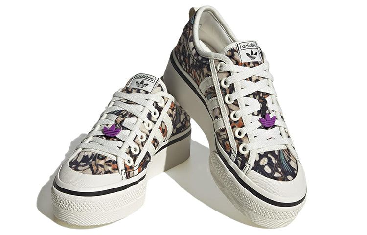 (WMNS) Adidas Nizza Platform 'Off-White Shock Purple' HP6367 sold by KicksCrew product image thumbnail 4