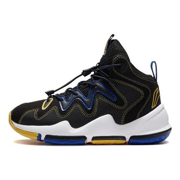 (GS) Li-Ning Team 2.0 Mid 'Black Yellow' YKBS006-5 sold by KicksCrew