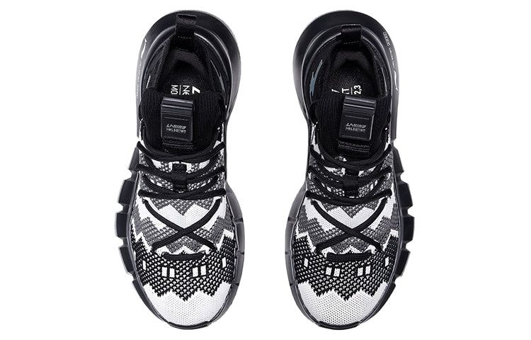 Li-Ning Essence 2.3 x Neil Barret 'Black White' AGBQ128-2 sold by KicksCrew product image thumbnail 4