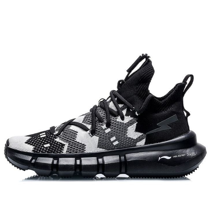 Li-Ning Essence 2.3 x Neil Barret 'Black White' AGBQ128-2 sold by KicksCrew