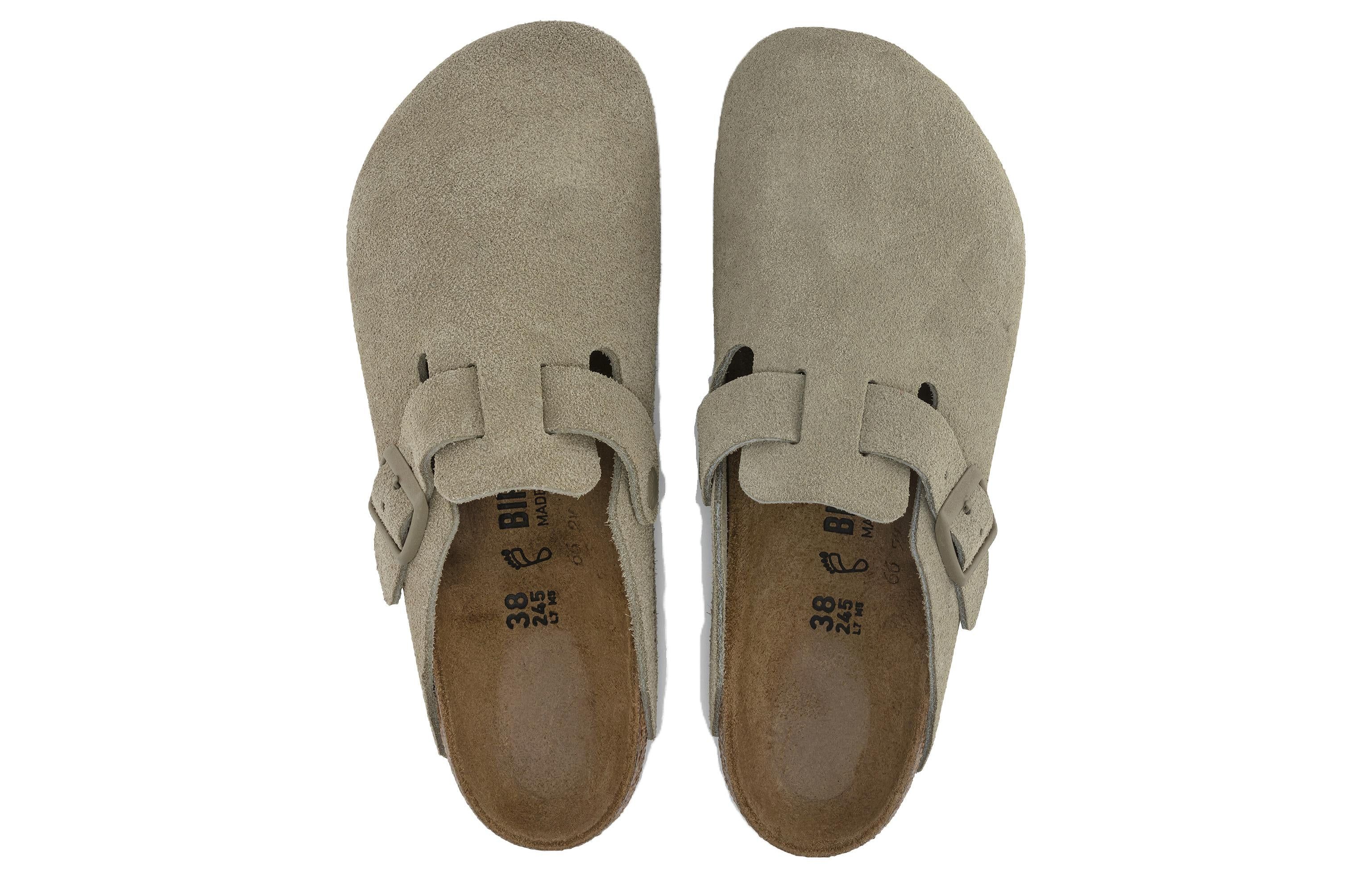 Birkenstock Boston Suede Leather 'Faded Khaki' 1025788 sold by KicksCrew product image thumbnail 4