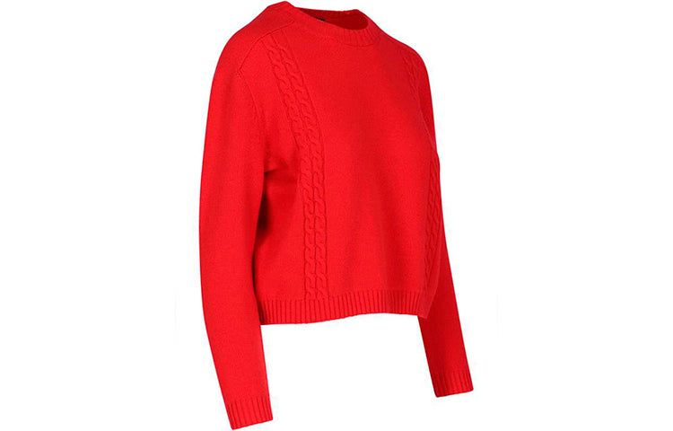 (WMNS) Gucci Knitted Wool Jumper 'Red' 609656-XKAP0-6509 sold by KicksCrew product image thumbnail 3
