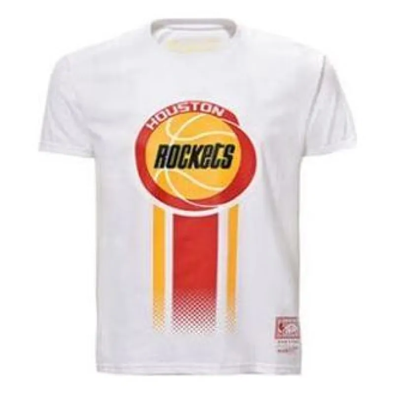 Mitchell & Ness x NBA Houston Rockets T-shirt 'White' MN13S26-HOU-WHITE sold by KicksCrew