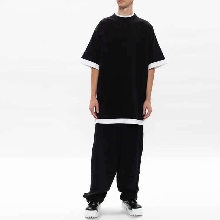 Balenciaga Layered T-shirt Oversized 'Black White' 644693TIVG61070 sold by KicksCrew product image thumbnail 2