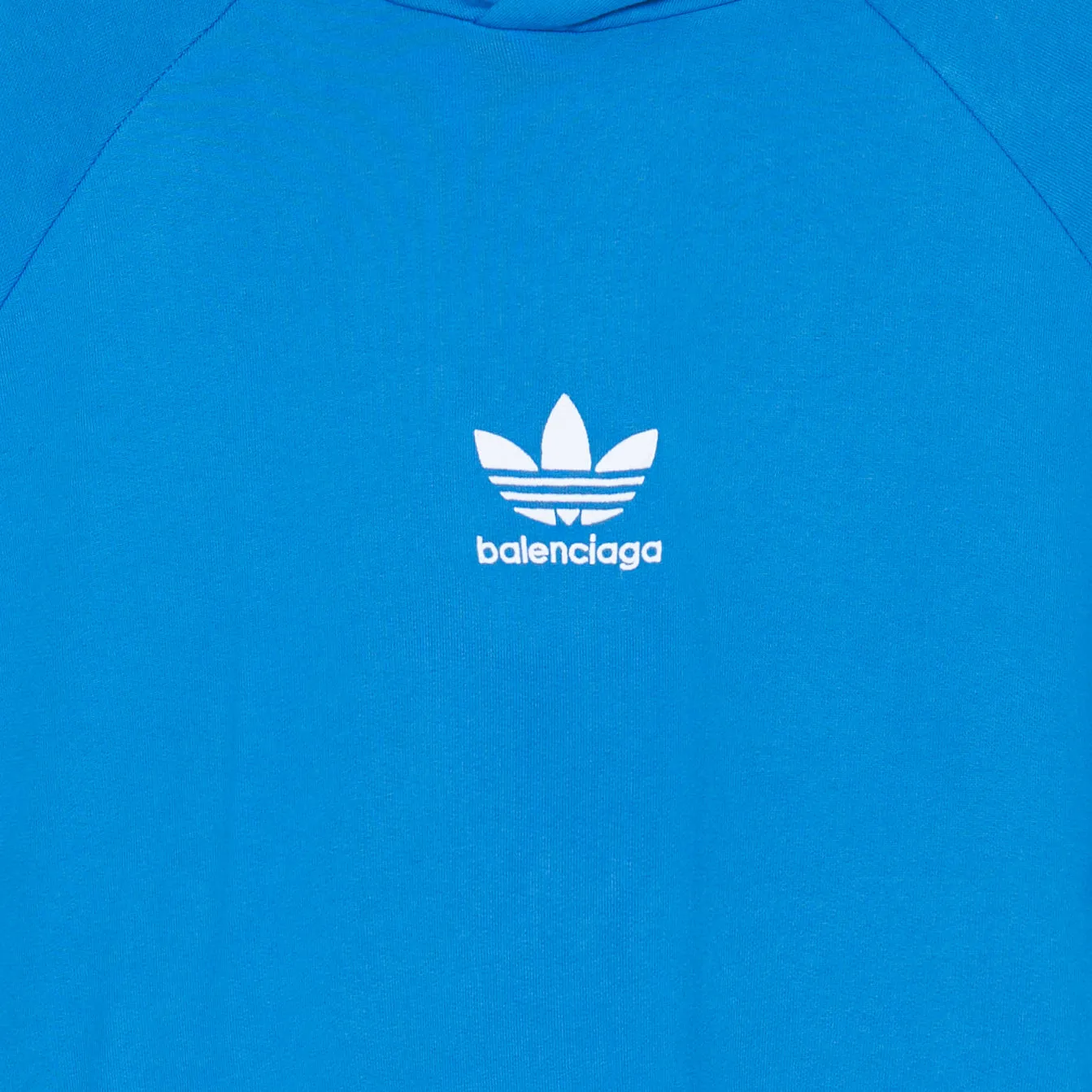 Balenciaga x adidas Hoodie Oversized 'Blue' 729322TNVN24026 sold by KicksCrew product image thumbnail 5