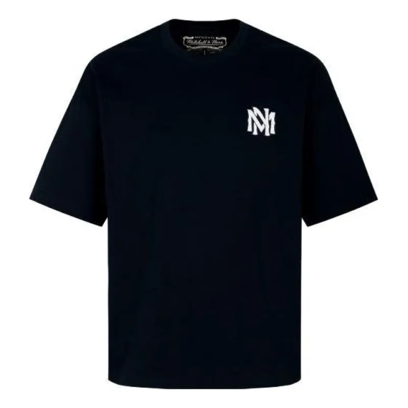Mitchell & Ness Logo Legendary T-shirt 'Black' MNJYSST23016-BLACK made by Mitchell & Ness