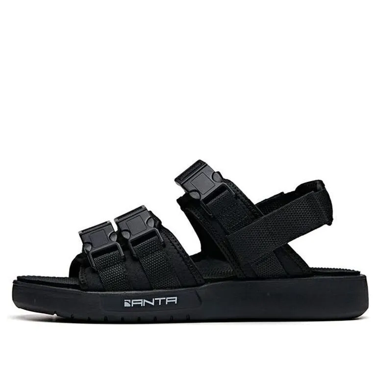 ANTA Life Series Sandals 'Black' 912036901-1 sold by KicksCrew