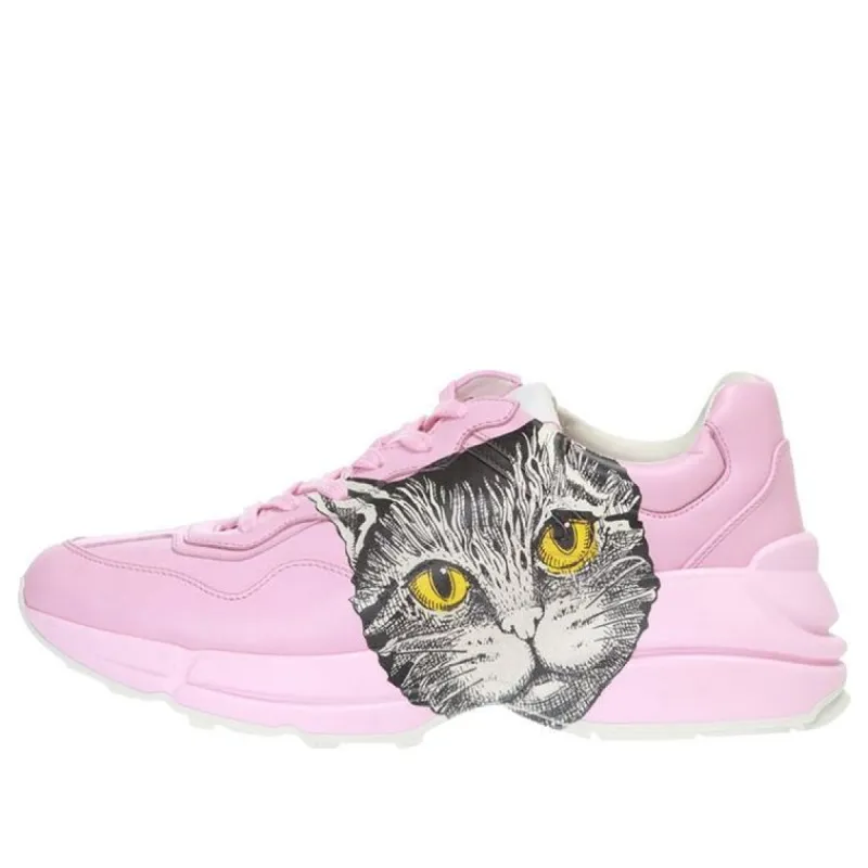(WMNS) GUCCI Rhyton 'Mystic Cat Pink' 583337-DRW00-5823 sold by KicksCrew