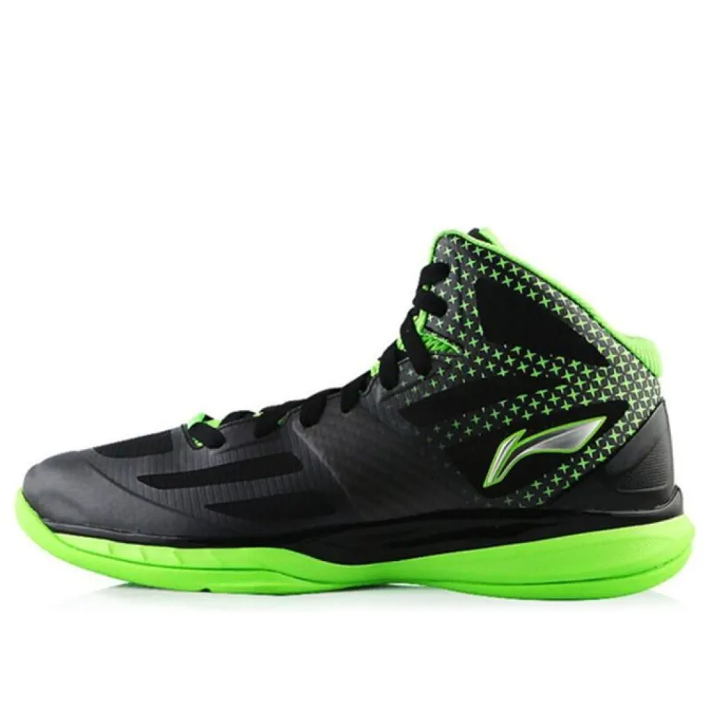 Li-Ning Superlight 10 'Black Light Green' ABPL069-1 sold by KicksCrew