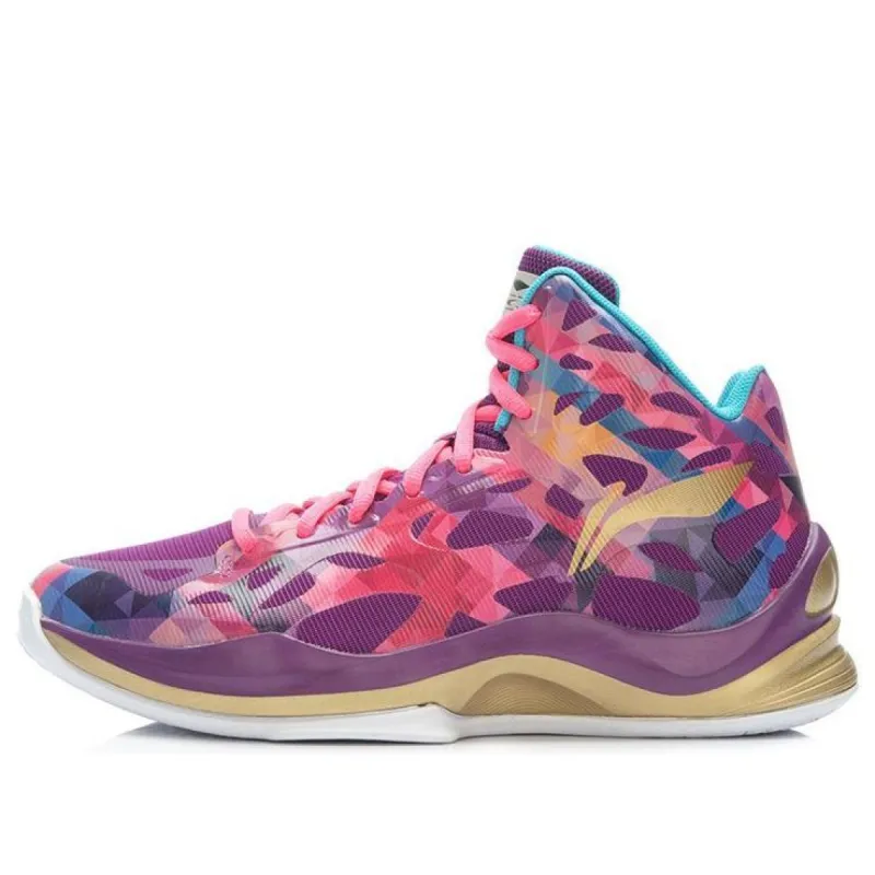 Li-Ning Sonic 3 BB Lite High 'Purple Pink' ABPK021-4 sold by KicksCrew