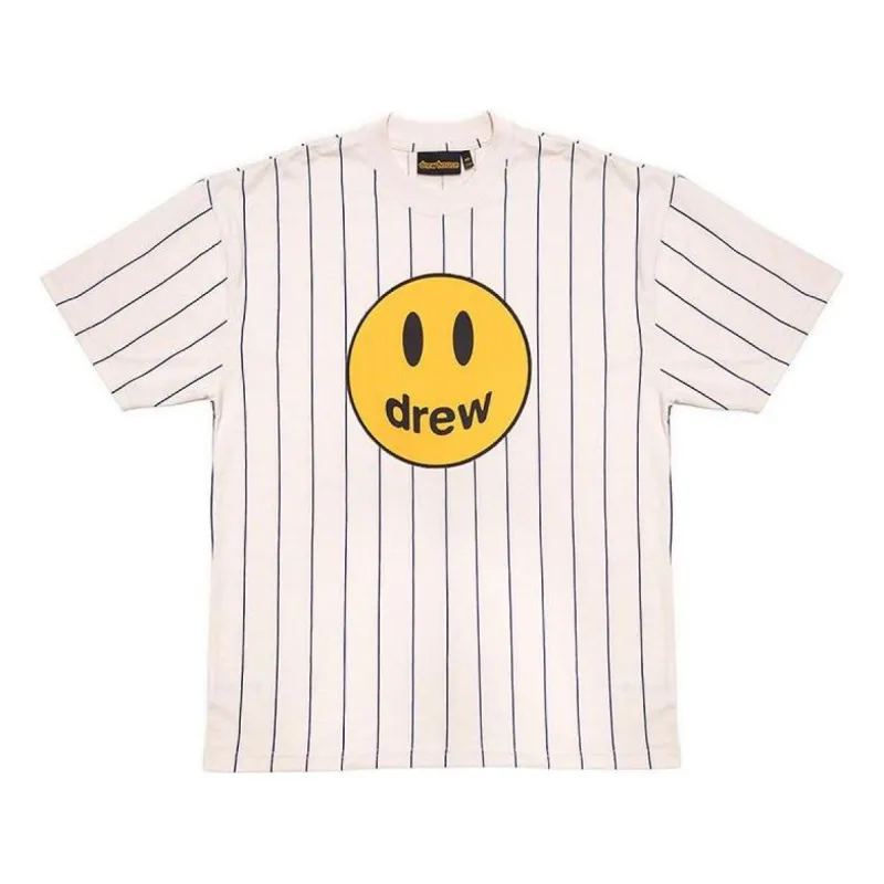 Drew House Mascot T-shirt 'Navy Pinstripe' DH-HJ2121-MCNPS sold by KicksCrew