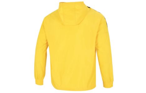 Adidas Neo Essentials Windbreaker Jackets 'Yellow' HN6627 sold by KicksCrew