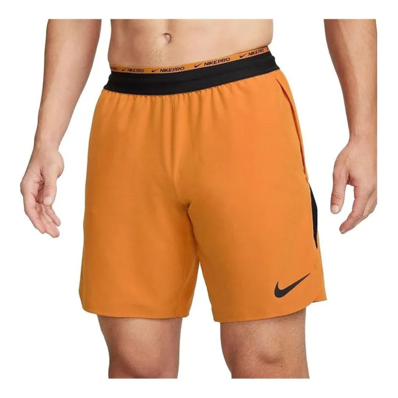 Nike Pro Dri-Fit Flex Rep Training Shorts 'Yellow' DD1700-815 sold by KicksCrew