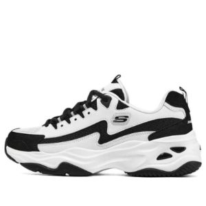 (WMNS) Skechers DLITES 4.0 'White Black' 896114-WBK sold by KicksCrew