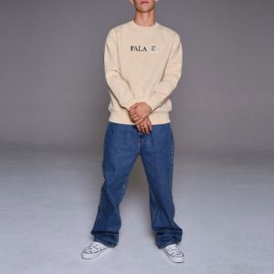 Palace X Calvin Klein Sweater 'Beige' 21663140-100 sold by KicksCrew