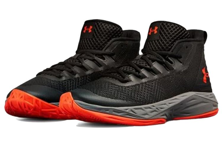 Under Armour Jet Mid 'Black Orange' 3020623-002 sold by KicksCrew product image thumbnail 2