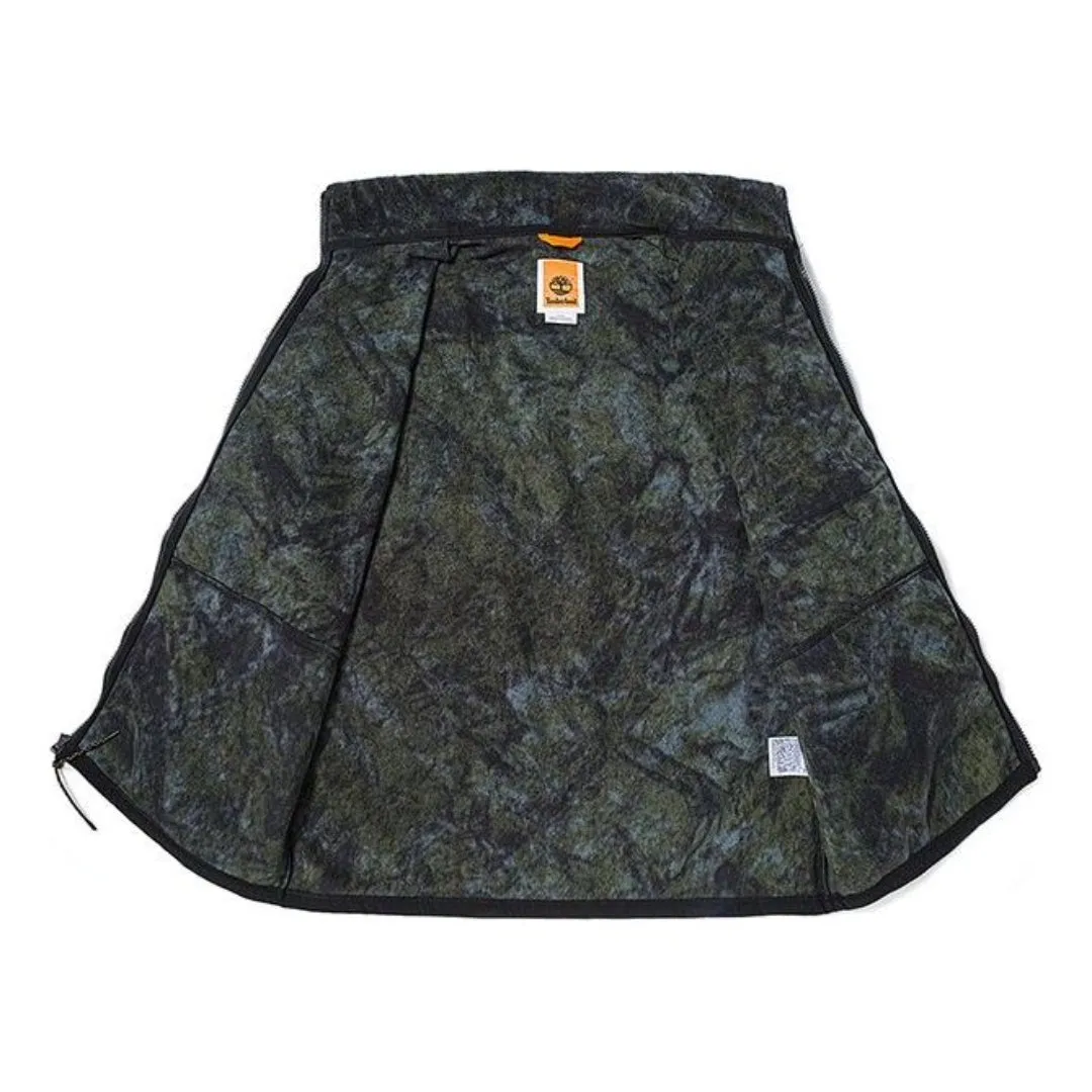 Timberland Camo Print Fleece Jacket 'Green Black' A6KES-DX0 sold by KicksCrew product image thumbnail 3