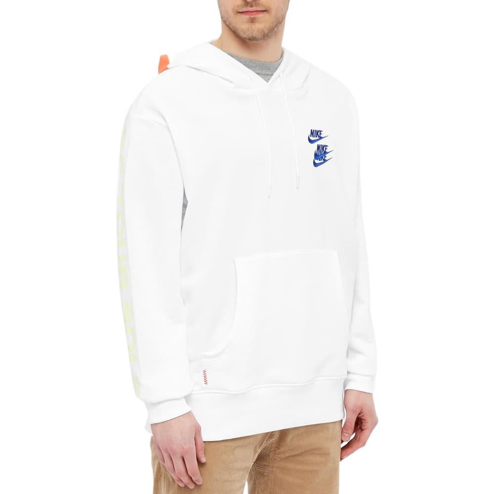 Nike Sportswear Pullover French Terry Hoodie 'White' DA0931-100 sold by KicksCrew product image thumbnail 2