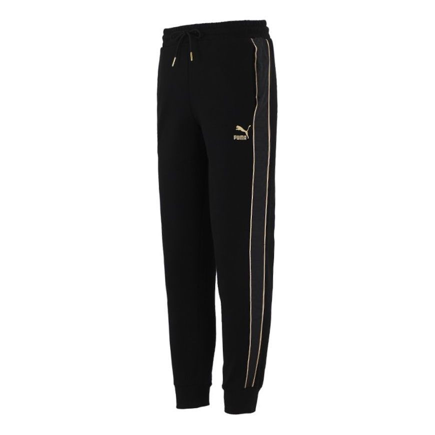 Puma Luxe Sweatpants 'Black' 534407-01 sold by KicksCrew