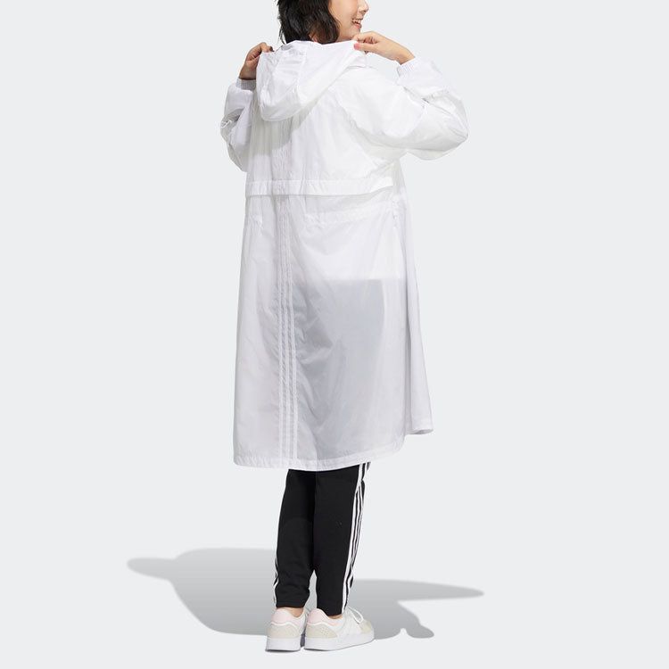 (WMNS) Adidas Neo SW Windbreaker Jackets 'White' HM7415 sold by KicksCrew product image thumbnail 3