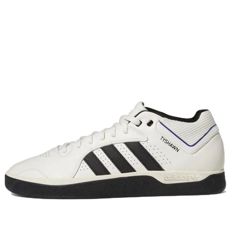 Adidas Tyshawn Shoes 'Cloud White Core Black' GY6950 sold by KicksCrew