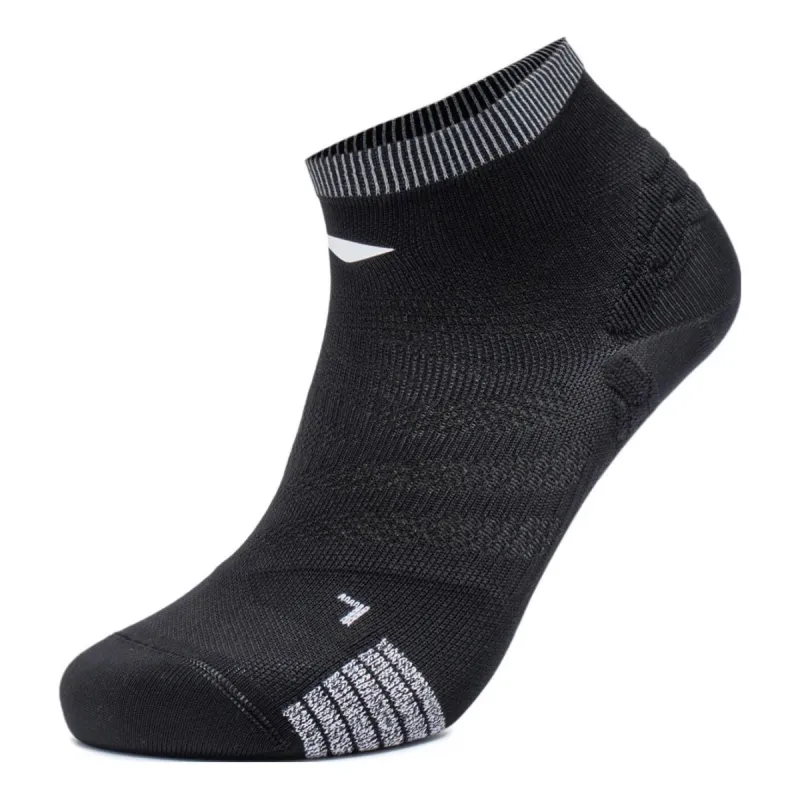 Li-Ning Running Short Socks 'Black' AWST101-1 sold by KicksCrew