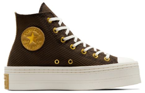 (WMNS) Converse Chuck Taylor All Star Modern Corduroy Lift Platform 'Fresh Brew' A07203C sold by KicksCrew
