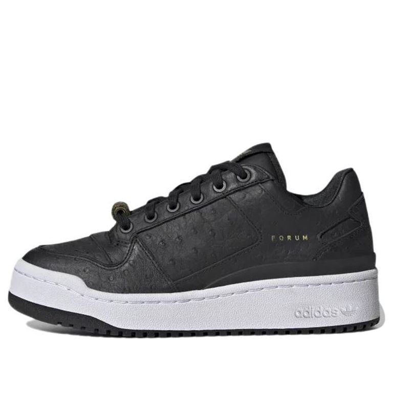 (WMNS) adidas Forum Bold 'Black Gold Metallic' GW1920 sold by KicksCrew