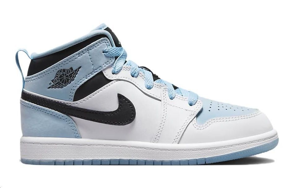 (PS) Air Jordan 1 Mid SE 'White Ice Blue' DV1339-104 sold by KicksCrew product image thumbnail 2