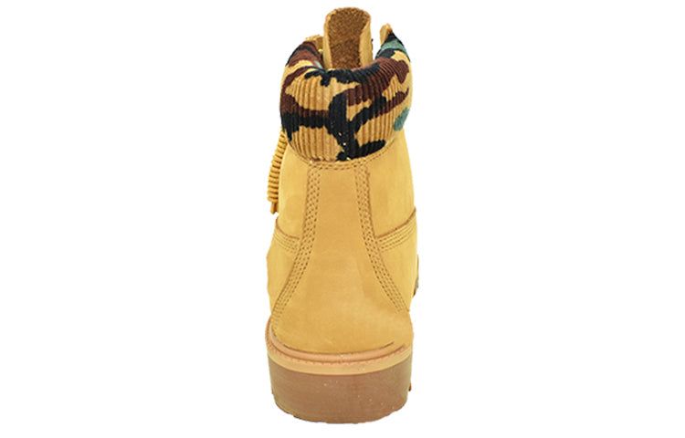 Timberland 6 Inch Premium Boot 'Wheat Nubuck with Camouflage Collar' A2KCE231 sold by KicksCrew product image thumbnail 3