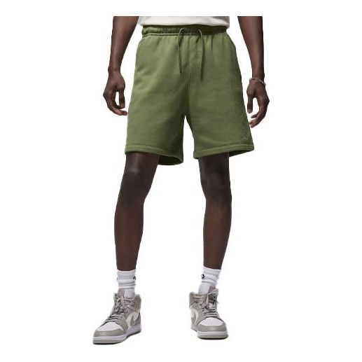 Air Jordan Essentials Fleece Shorts 'Green' FJ7782-340 sold by KicksCrew